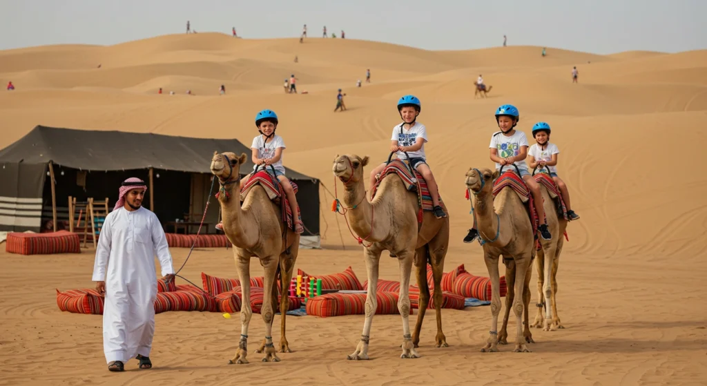 desert safari for kids dubai